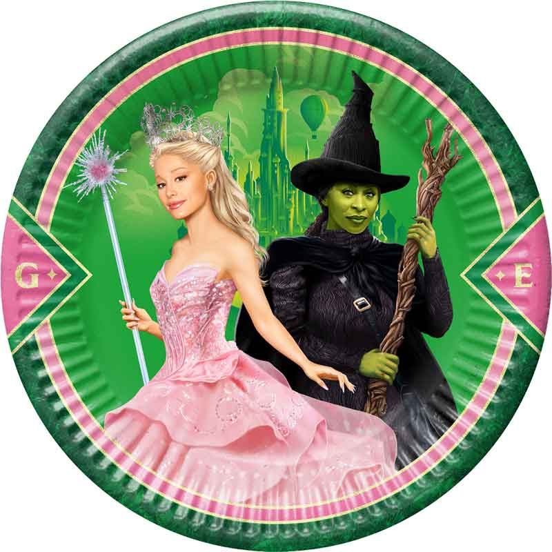 WICKED 23cm Party Paper Plates - 8pk