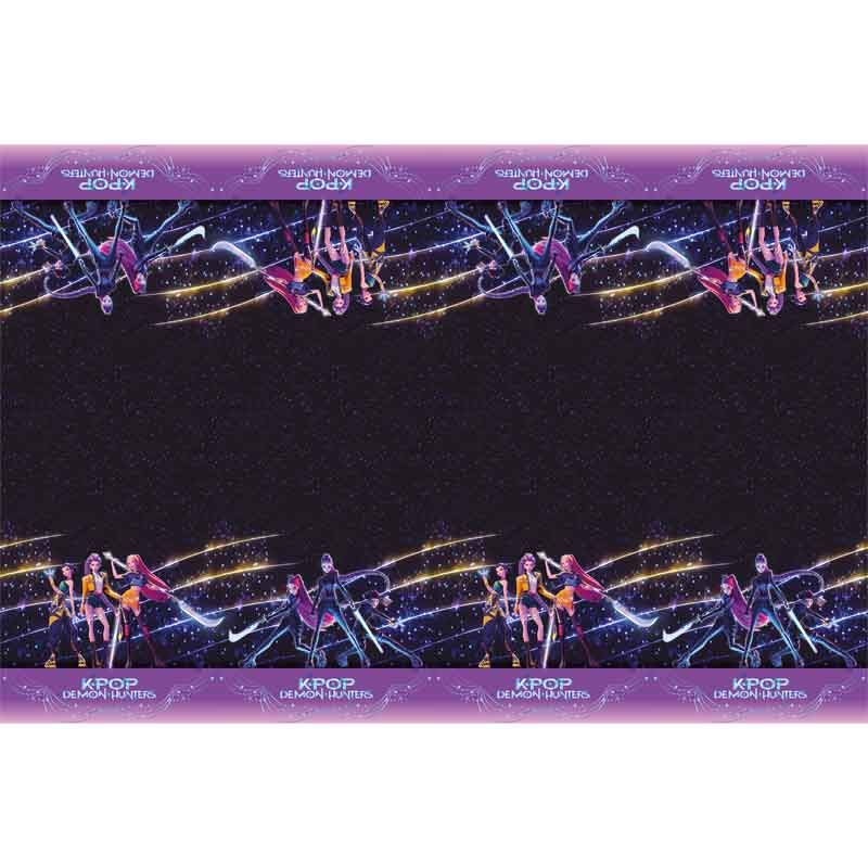 K-POP DEMON HUNTERS PLASTIC TABLECOVER - EACH