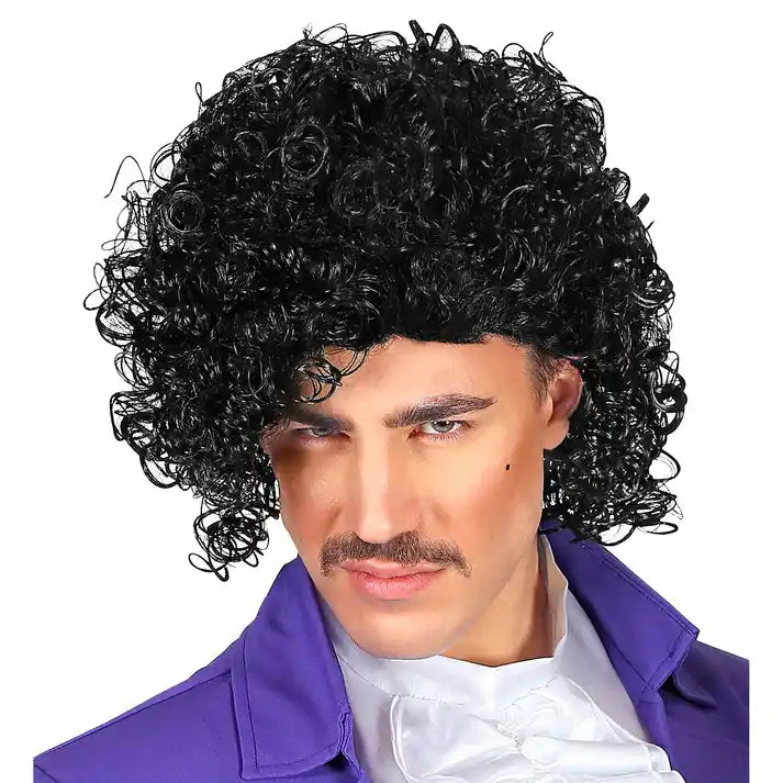 Adult 1980s Rock Prince Wig
