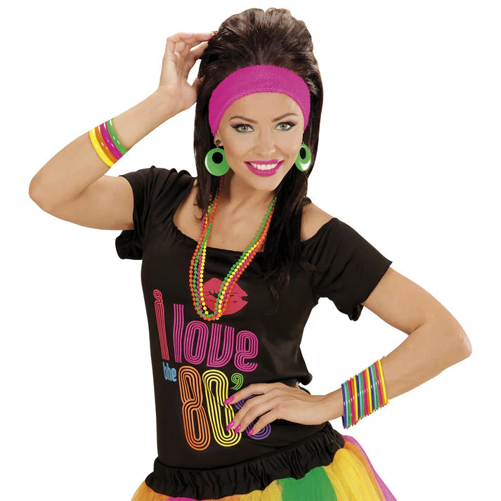 Neon Beaded Necklaces