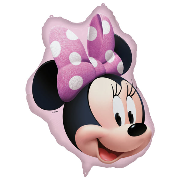 Minnie Mouse Face Supershape Foil Balloon