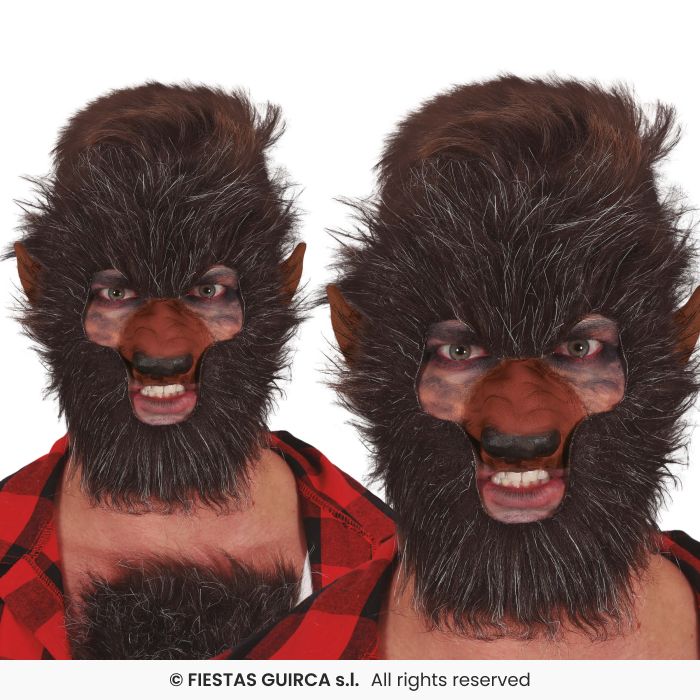 Werewolf Face Set - Brown