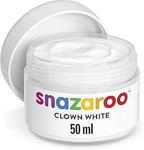 Clown White 50ml / White Snazaroo Face Paint