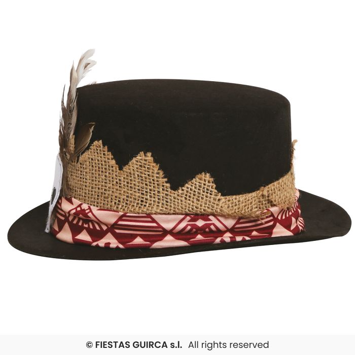 Felt Voodoo Babalawo Top Hat