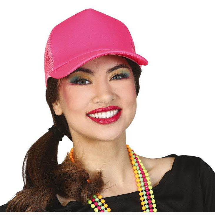 Neon Pink Cap