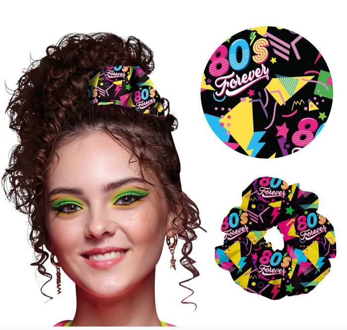 80's Forever Hair Scrunchie