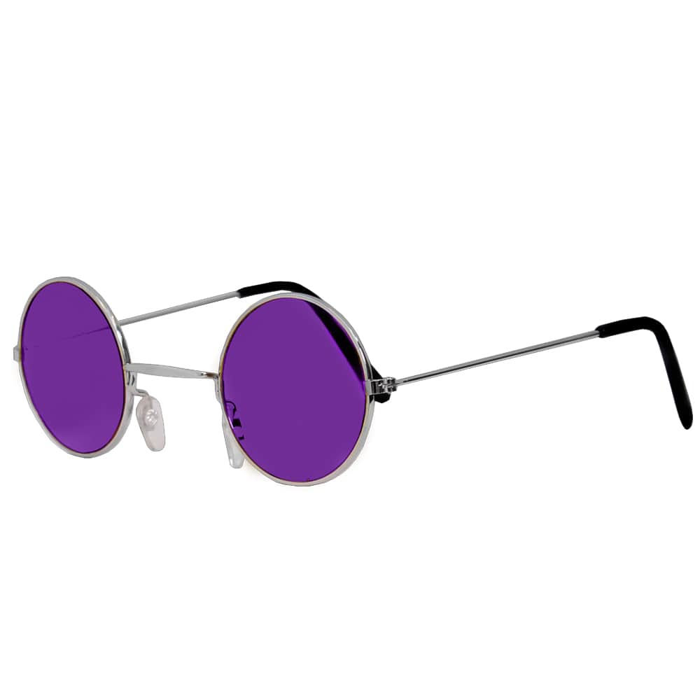 Purple Hippy Glasses