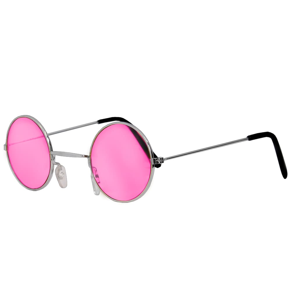 Pink Hippy Glasses
