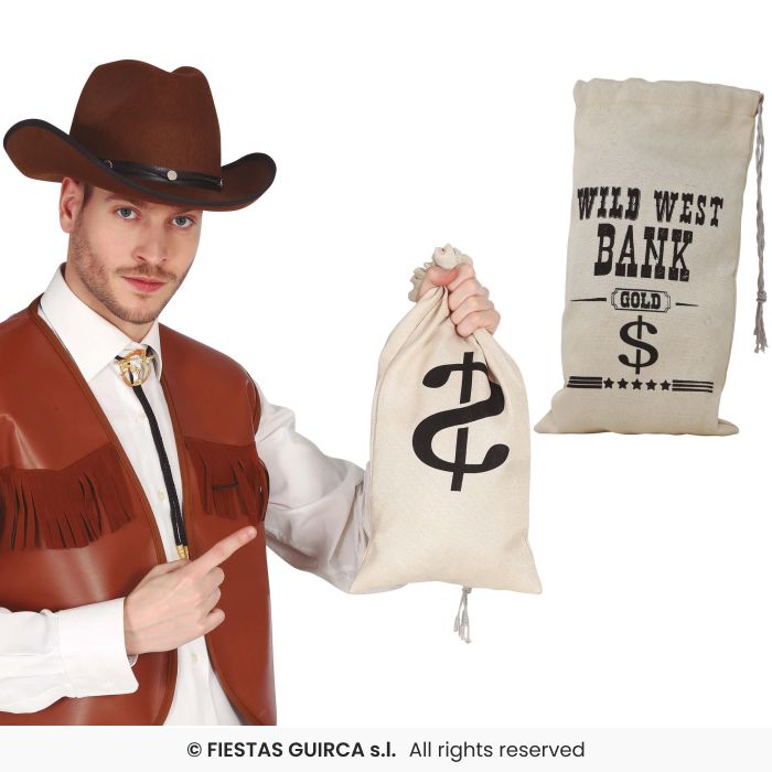 Cowboy Money Bag 42x22 cm