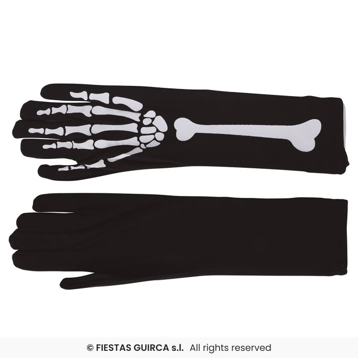 Skeleton Gloves 40 cm