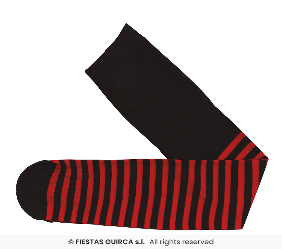 Children's Red Striped Tights