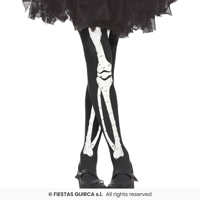Children's Skeleton Bone Tights