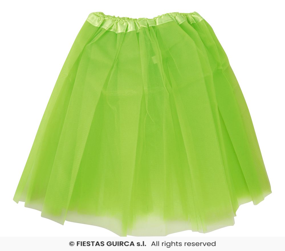 Neon Green Adults Tutu, 40cm