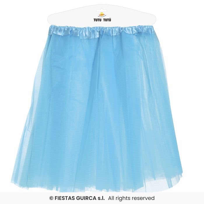 Neon Blue Adults Tutu, 40 cm