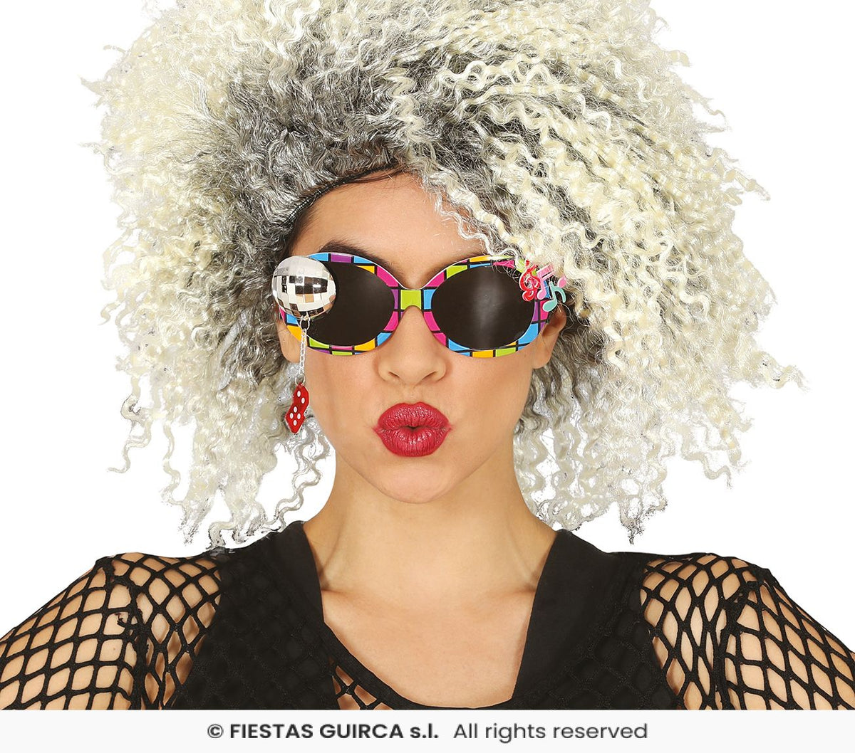 Discotheque Disco Ball Novelty Glasses