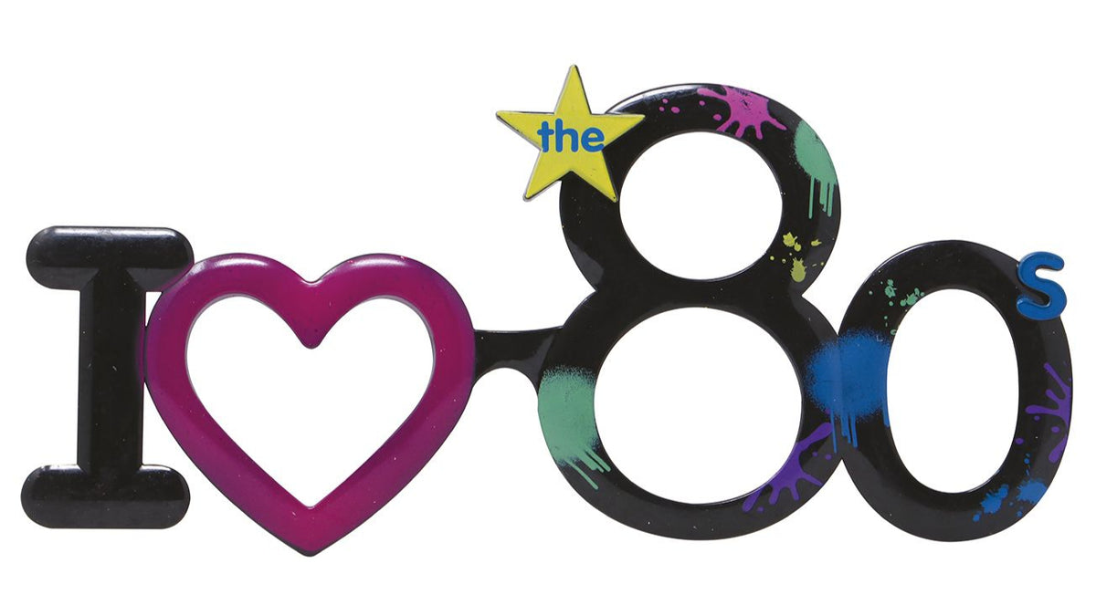"I Love '80" Glasses