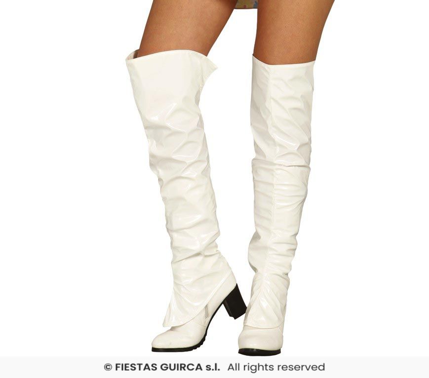 Pair of White Boot Covers 60cm