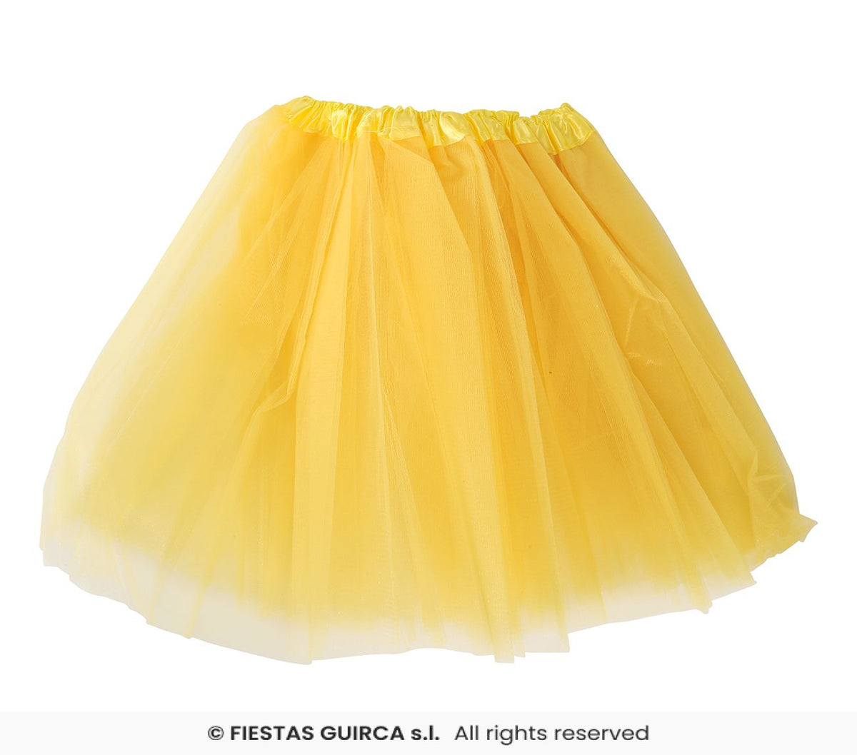 Neon Yellow Adults Tutu, 40cm