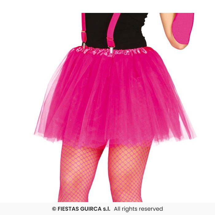 Neon Fuchsia Pink Adults Tutu, 40 cm