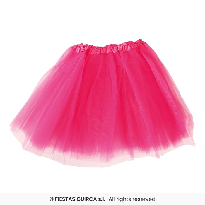 Neon Fuchsia Pink Adults Tutu, 40 cm