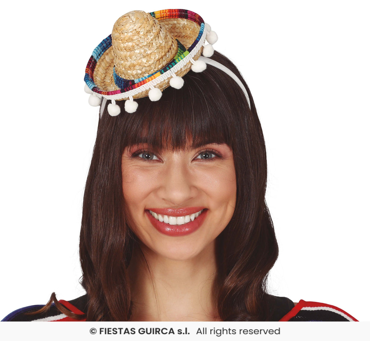 Mexican Mini Hat Tiara Headband