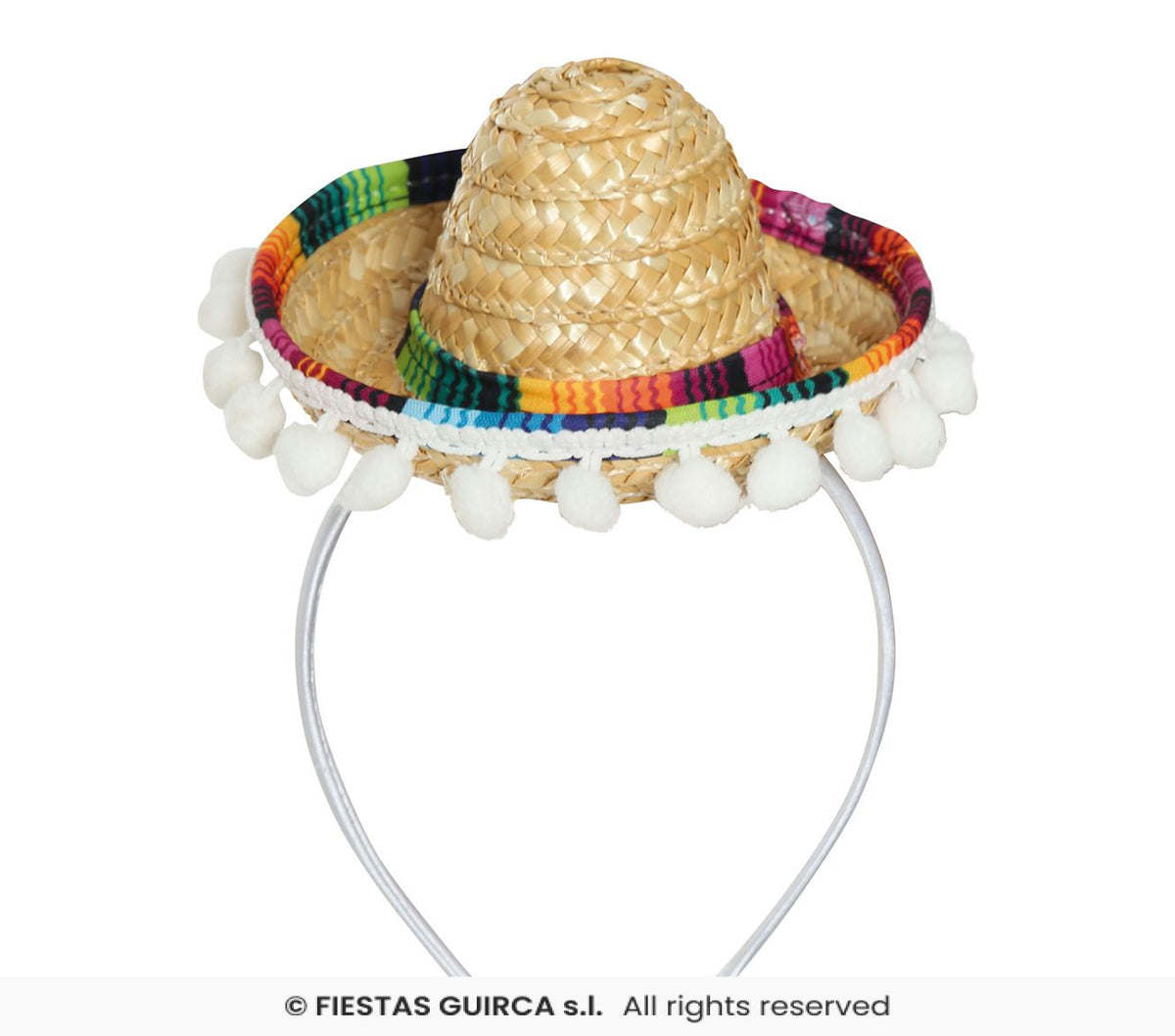 Mexican Mini Hat Tiara Headband