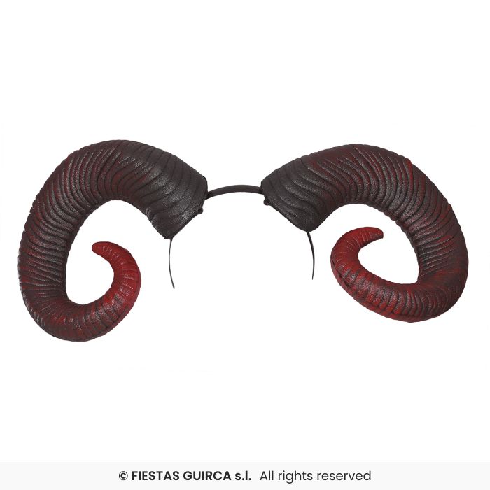 Large Ram Devil Horns