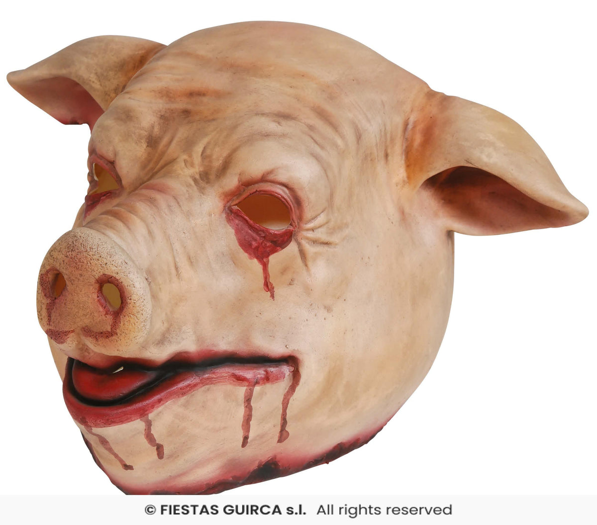 Gory Horror Pig - Latex Mask