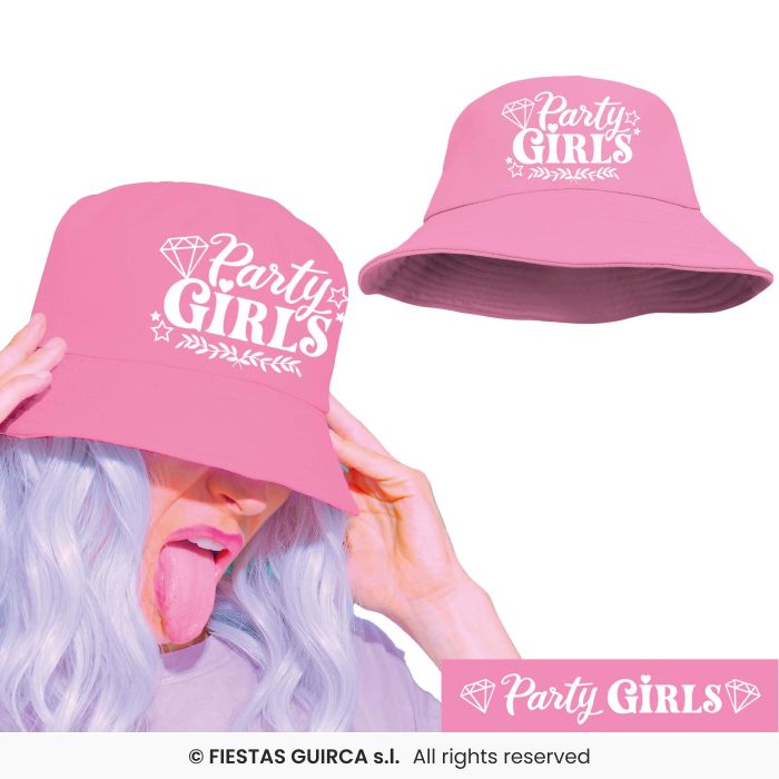 Party Girls Pink - Bucket Hat