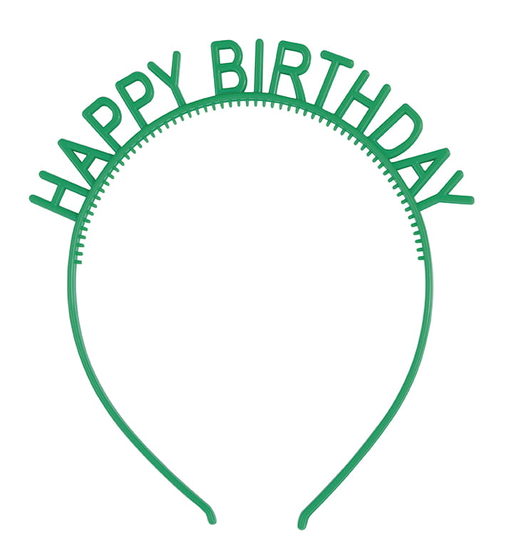 Happy Birthday Headbands - 4pk Party Favours