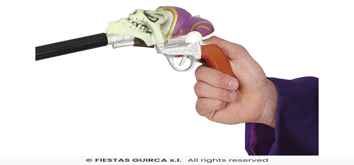 Jester Pistol Cane, 90cm
