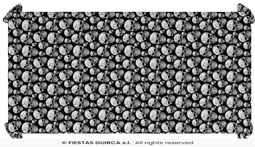 Skulls Plastic Table cover - 137x274 cm