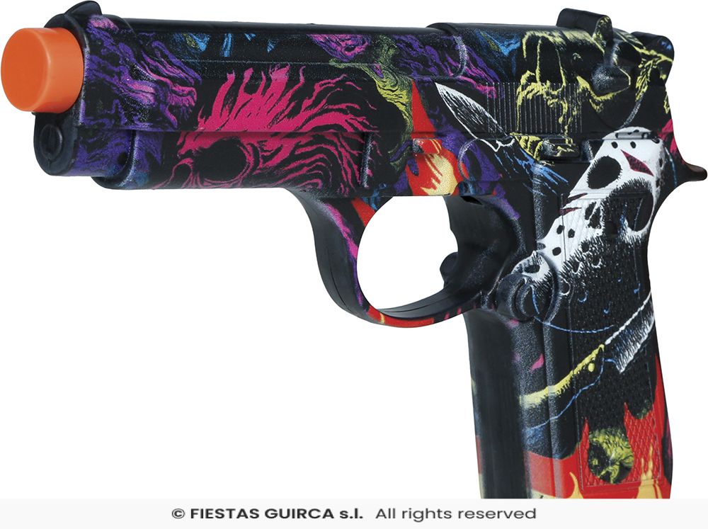 Monsters Graffiti Gun - 22cm