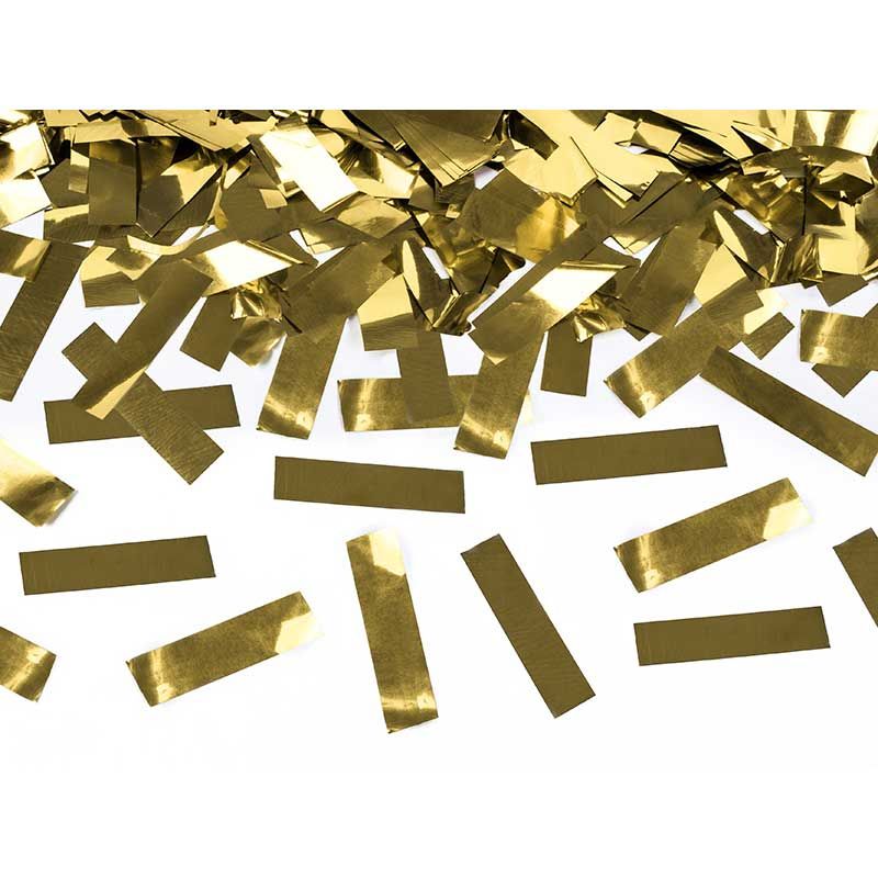 Metallic Gold Confetti Party Cannon - 80cm
