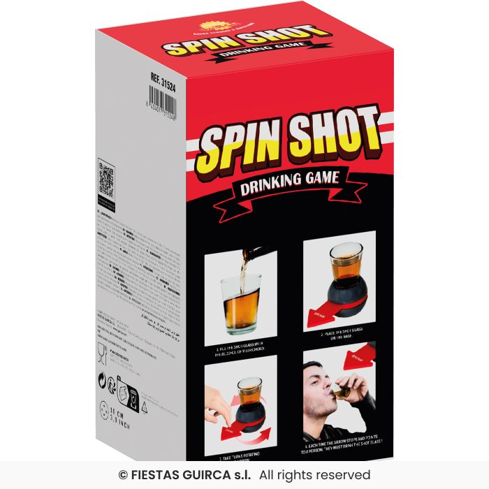 Spin Shot Drinking Game