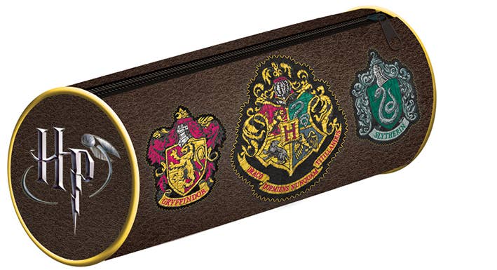 Harry Potter (Crest) Barrel Pencil Case