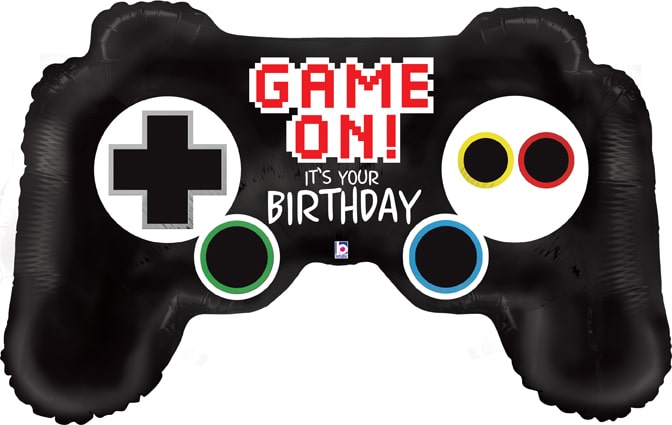 Game Controller It's Your Birthday Balloon - 36"