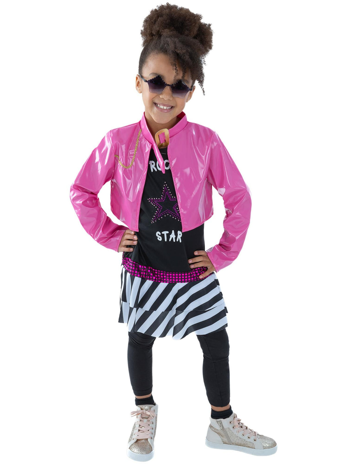 Girls Rockstar Glam Costume