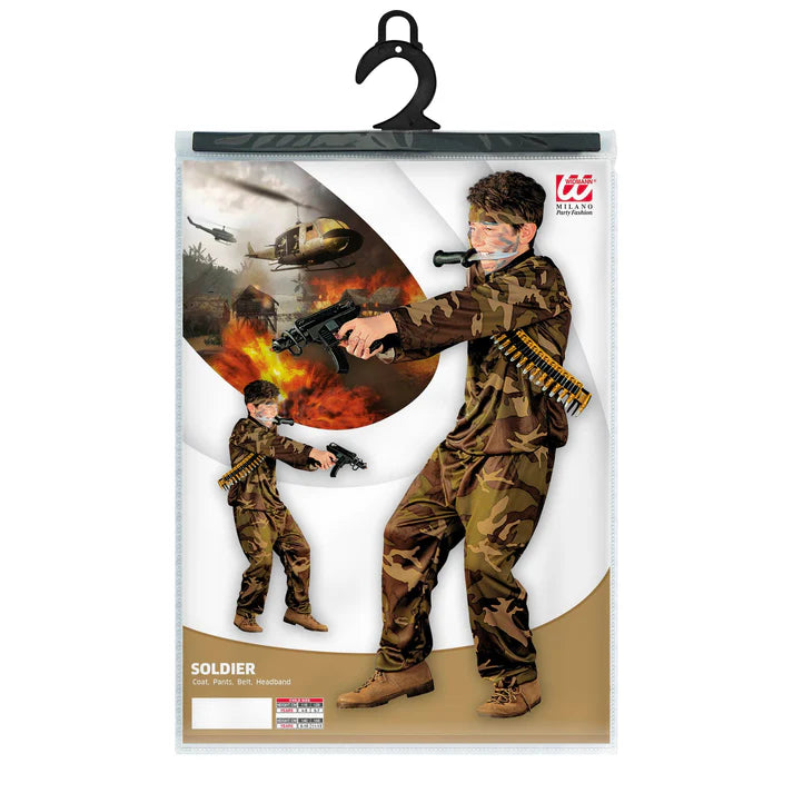 Boys Military Soldier CostumeBoys Military Soldier Costume