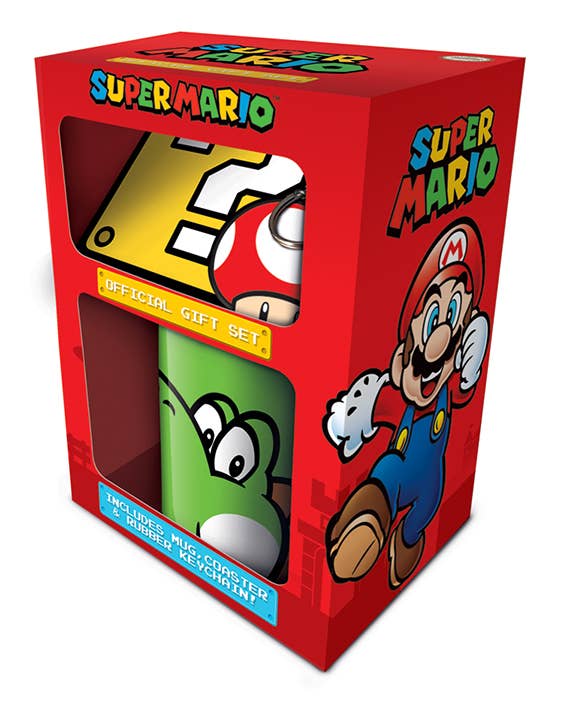 Super Mario (Yoshi) Mug Coaster & Keychain
