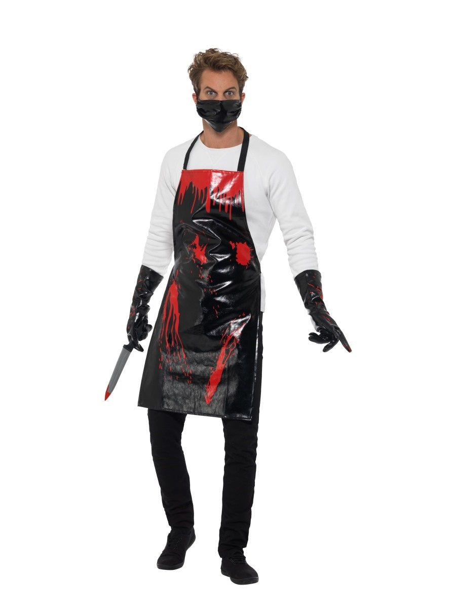 Adults Black Bloody Surgeon / Butcher Kit
