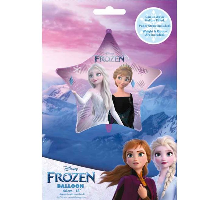 18in FROZEN II WIND SPIRIT STAR SHAPED FOIL BALLOON
