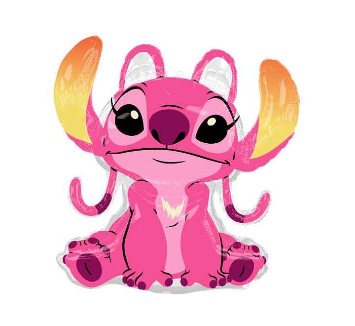 Lilo & Stitch Angel Supershape Foil Balloon - 27"