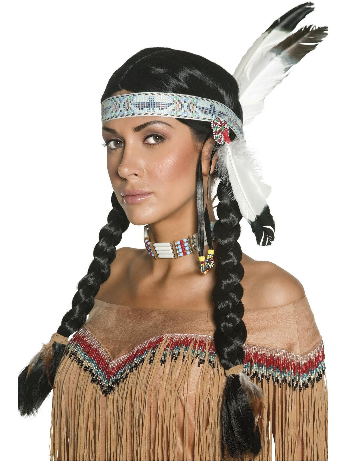 Native American Inspired Wig, Black