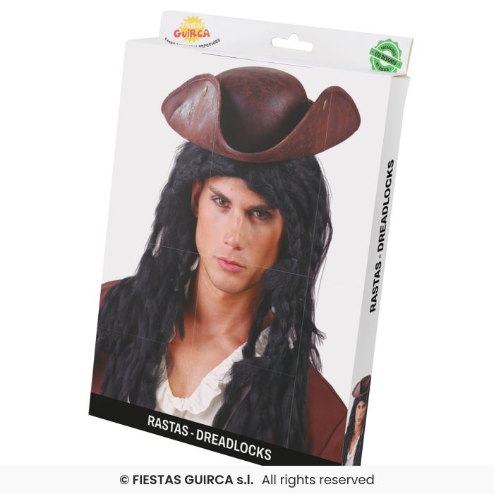 Black Rasta Dreadlocks Wig