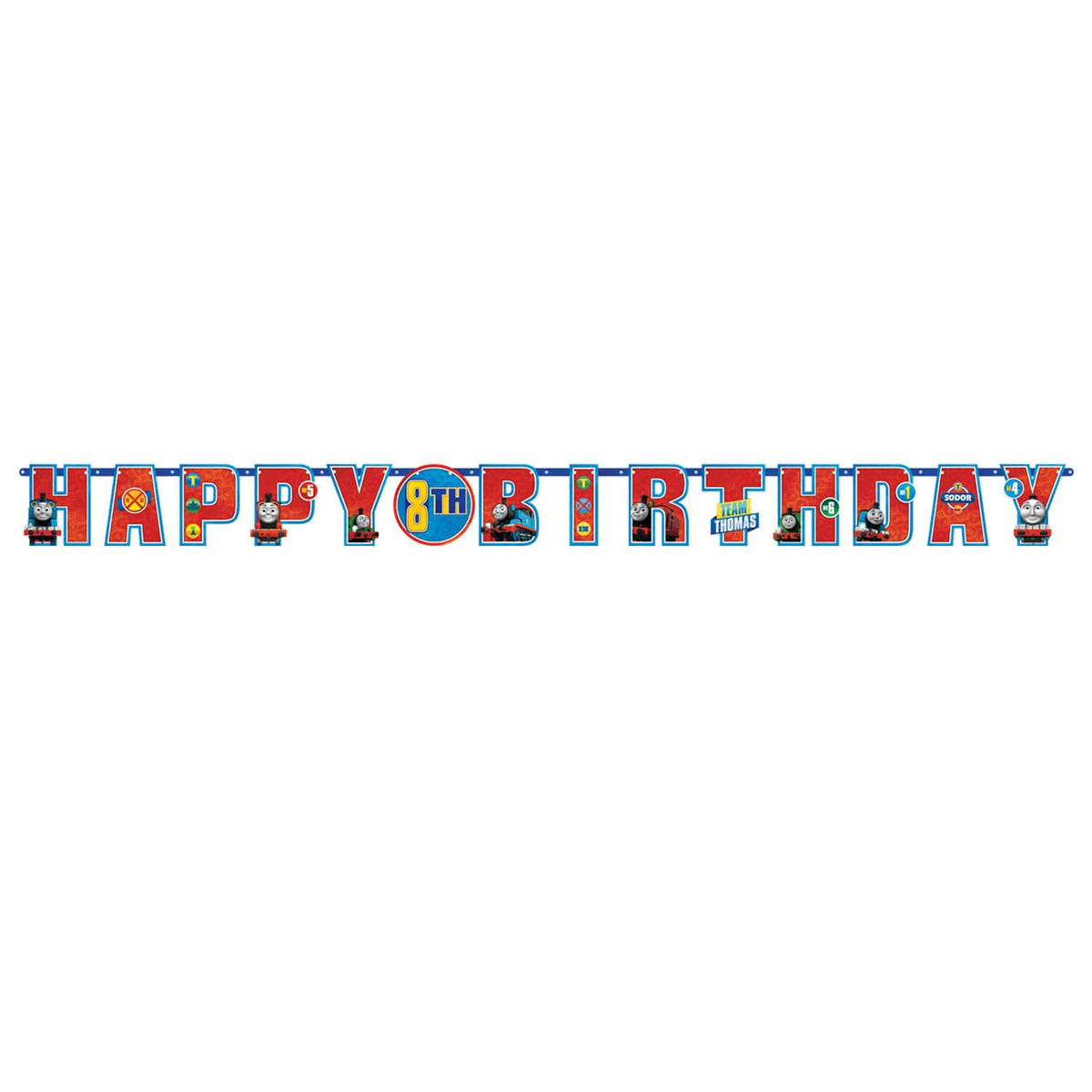 Thomas & Friends Add-an-Age Letter Banner - Each