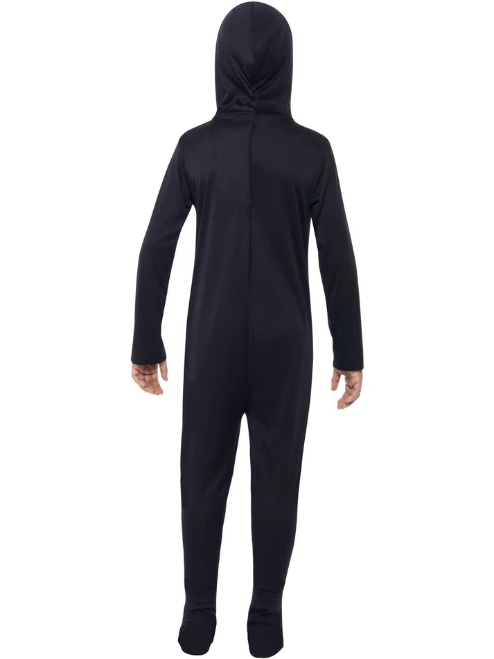Skeleton Children's Jumpsuit Costume
