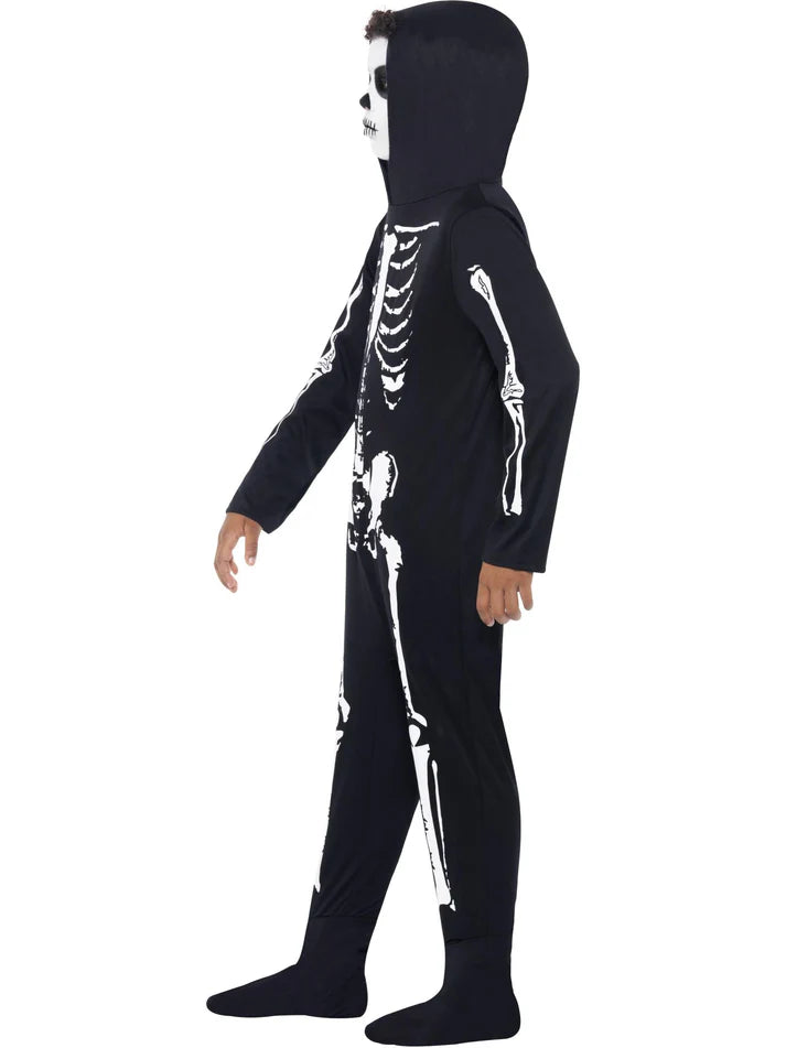 Skeleton Children's Jumpsuit Costume