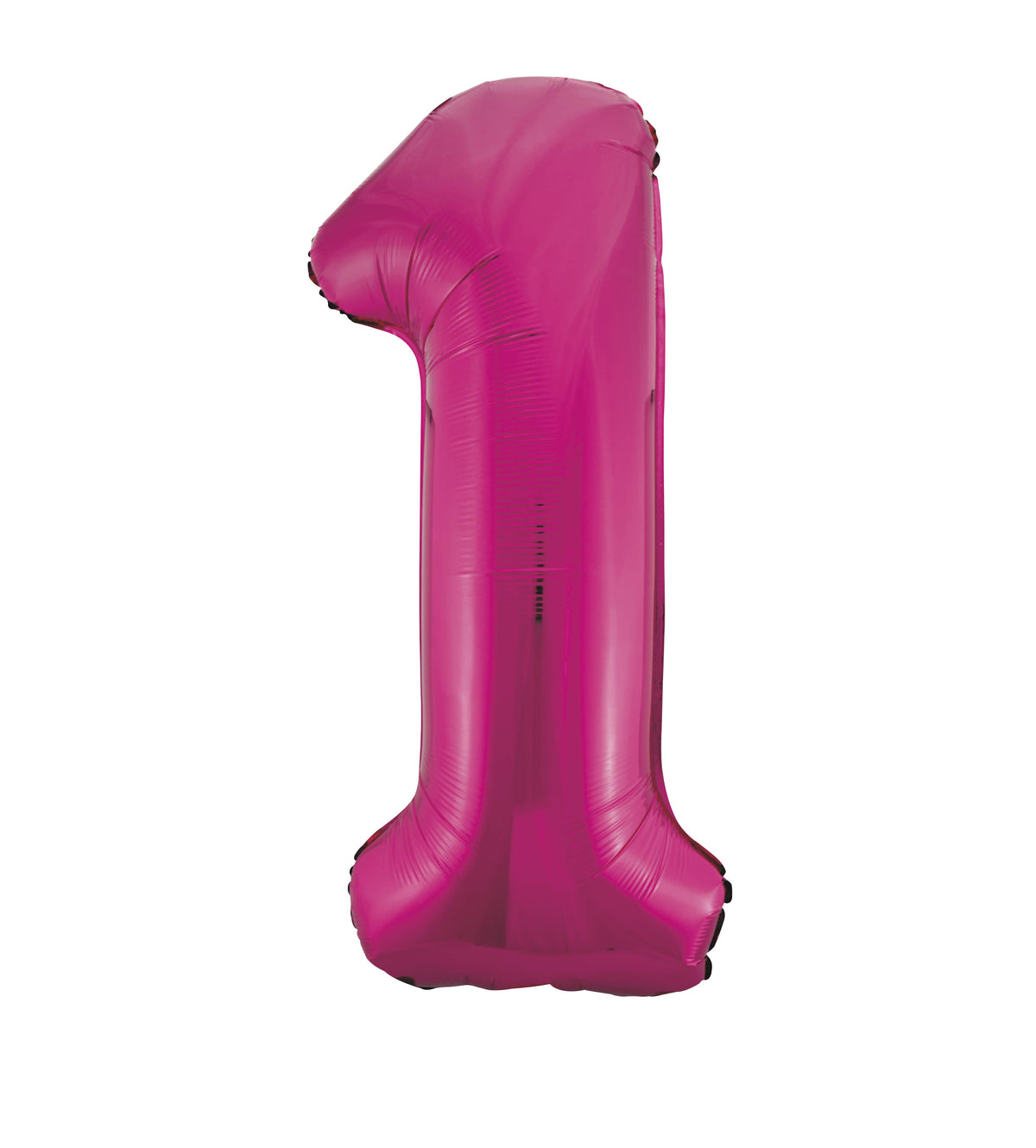 Pink Number 1 Foil Balloon 34"