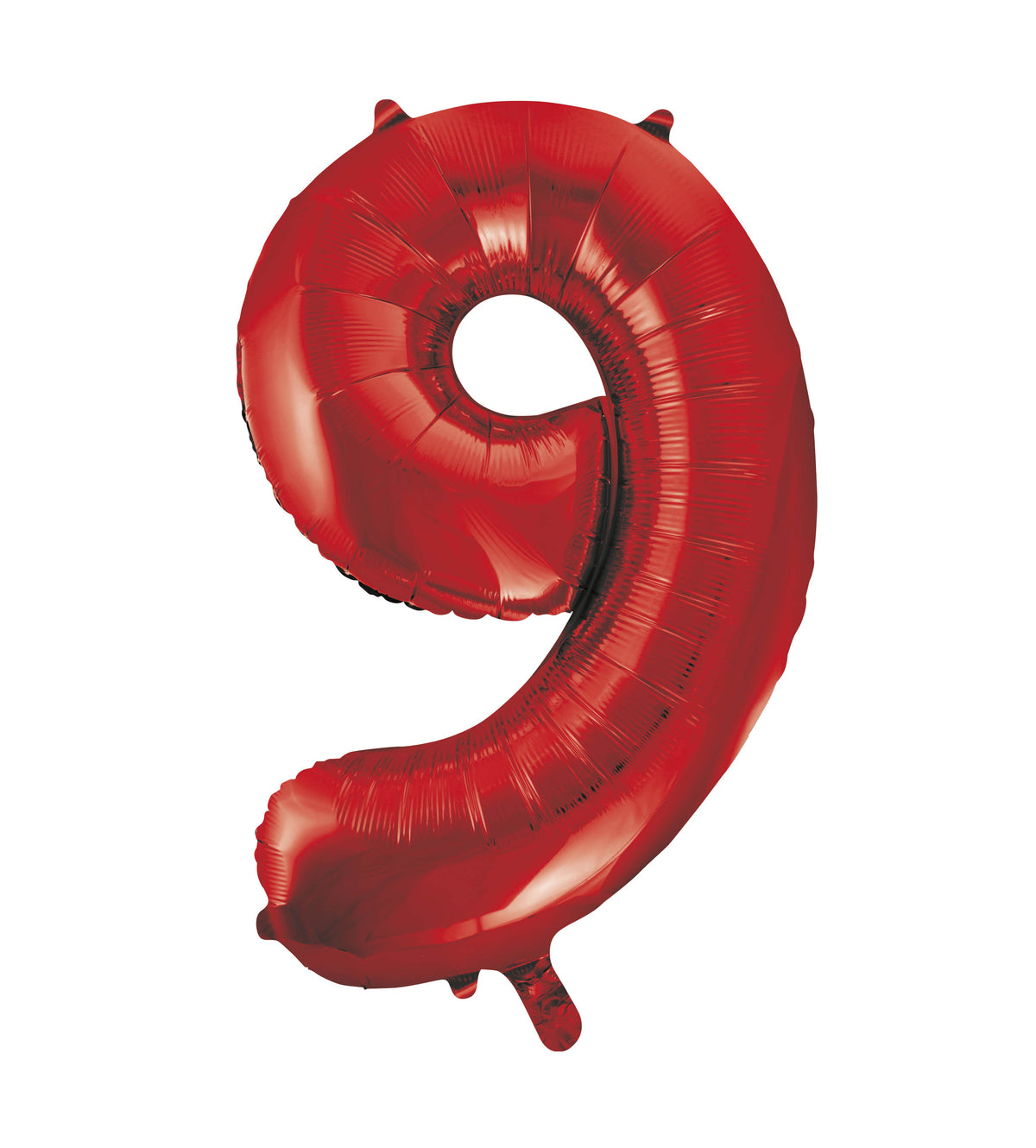 Red Number 9 Foil Balloon 34"